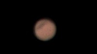 Mars in Erdnähe am 1. Dezember 2022, Foto: GW