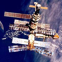 Die russische Raumstation Mir