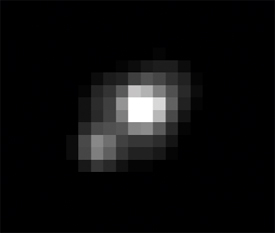 Hubble fotografierte den ersten Doppel-Centauren im Januar 2006