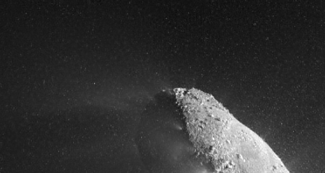 Dieses Foto von Deep Impact ist eine Teilaufnahme von Hartley 2