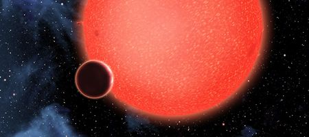 Künstlerische Darstellung vom Planeten GJ 1214b