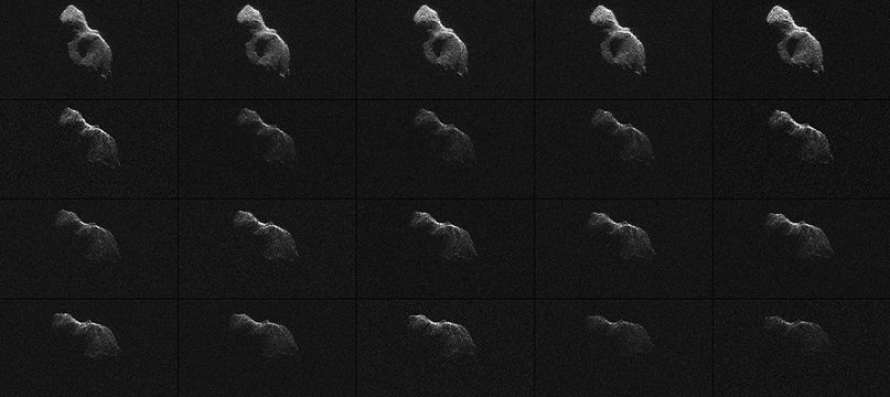 Fotos des erdnahen Asteroiden 2014 HQ124