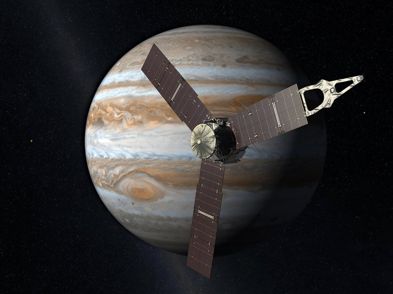 Die Raumsonde Juno.