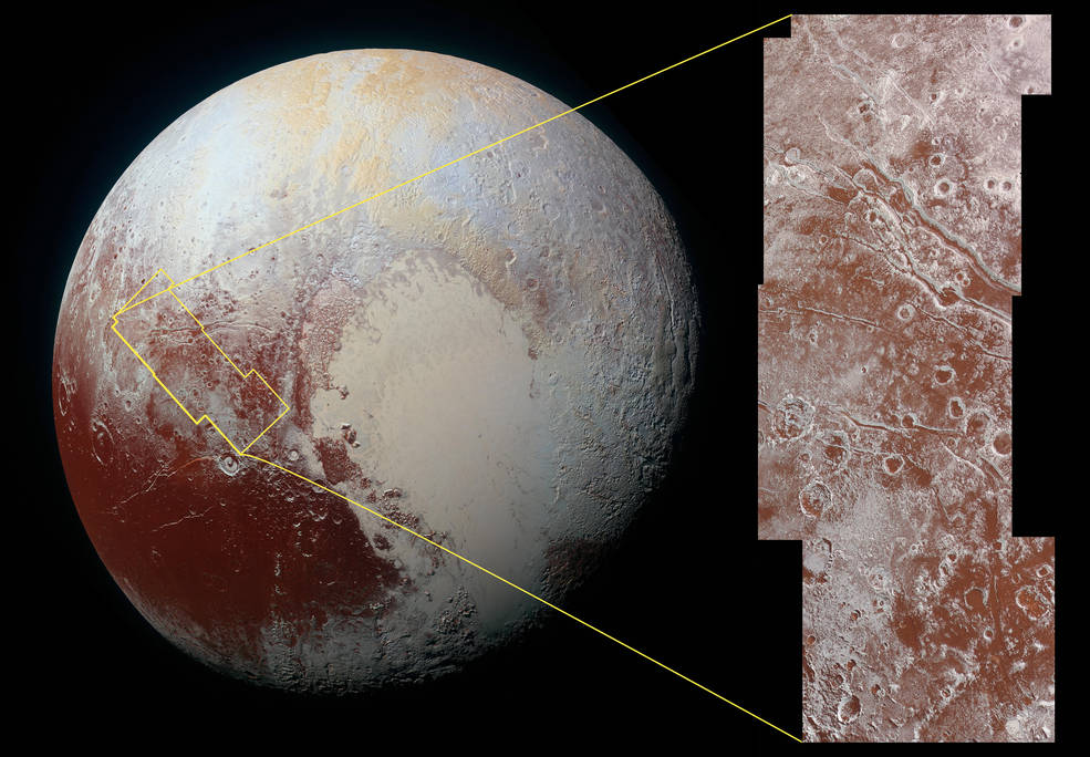 Das Areal Viking Terra auf Pluto