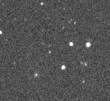 Der Asteroid 2019 LF6, aufgenommen am 10. Juni 2019. Bild: ZTF/Caltech Optical Observatories 