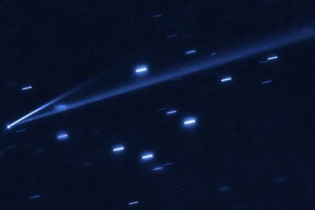 Hubble Aufnahme vom Asteroiden 6478 Gault. Credit: NASA, ESA, K. Meech and J. Kleyna, O. Hainaut