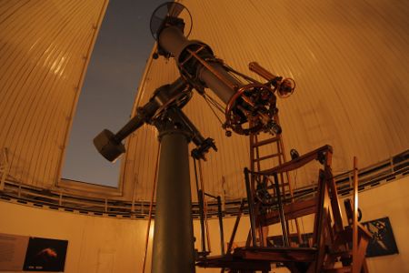 Das Heliometer der Kuffner Sternwarte, Foto: Andreas Chwatal
