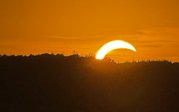 Die Sonnenfinsternis am 12. August 2026, in Großmugl. Bild: Lisa Kaufmann