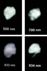 Aufnahmen des Kleinplaneten Juno