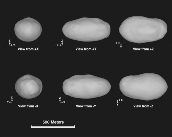 Radarbild des Asteroiden Itokawa