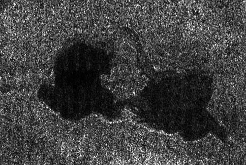 Seen auf Saturnmond Titan
