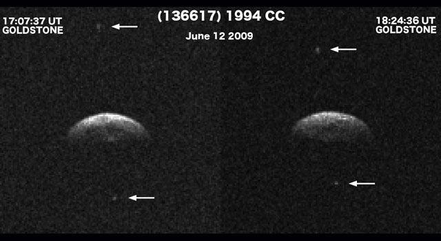 Asteroid 1993 CC und seine Monde