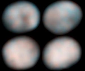 Aufnahmen vom Asteroiden Vesta