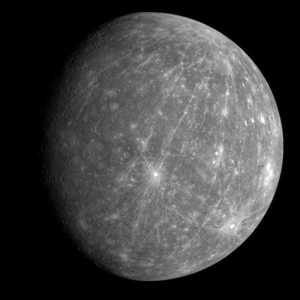 Eine Aufnahme Merkurs aus dem Jahr 2008