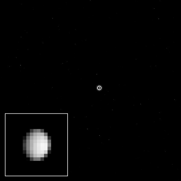Das Foto von Ceres wurde am 1. Dezember 2014 aus einer Entfernung von 1,2 Millionen Kilometern aufgenommen. Bild: NASA/JPL-Caltech/UCLA/MPS/DLR/IDA