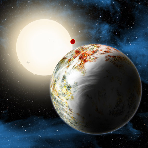 Exoplanet Kepler 10c