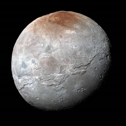 Plutos größter Mond Charon.