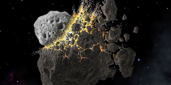 Meteoriten Ursprung.