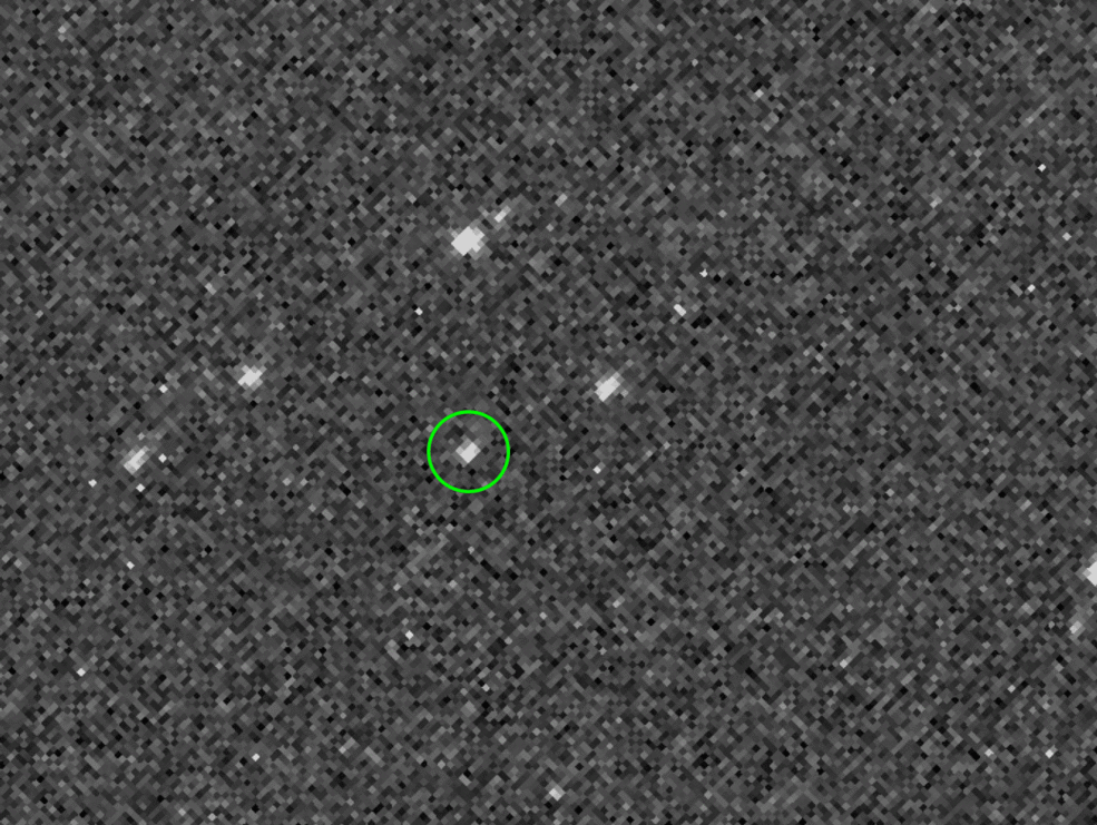 Asteroid Bennu. Bild: NASA/Goddard/University of Arizona