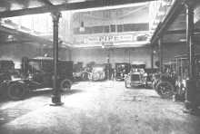 Union-Garage der Firma Edgar Aub, 1906