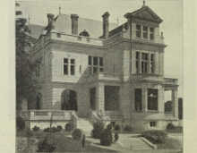 Villa v. Wilhelm und Camilla Kuffner in Döbling, 1911